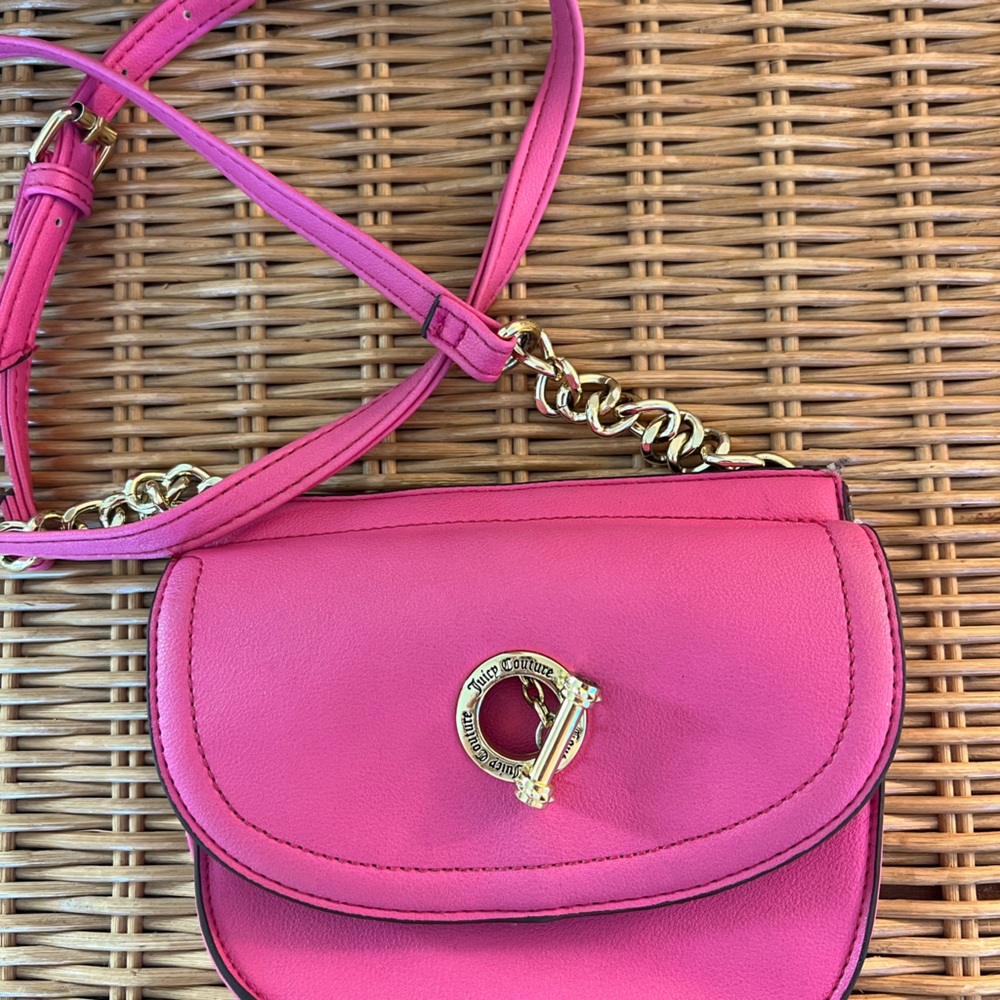 pink juicy couture cross body💗